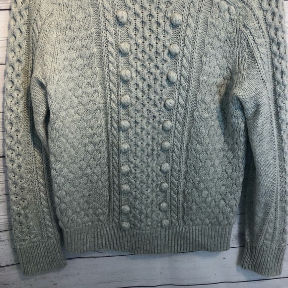 J. Crew Popcorn Cable Knit Crewneck Sweater - Picture 5 of 7